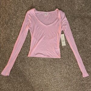 Never been worn pink long sleeve